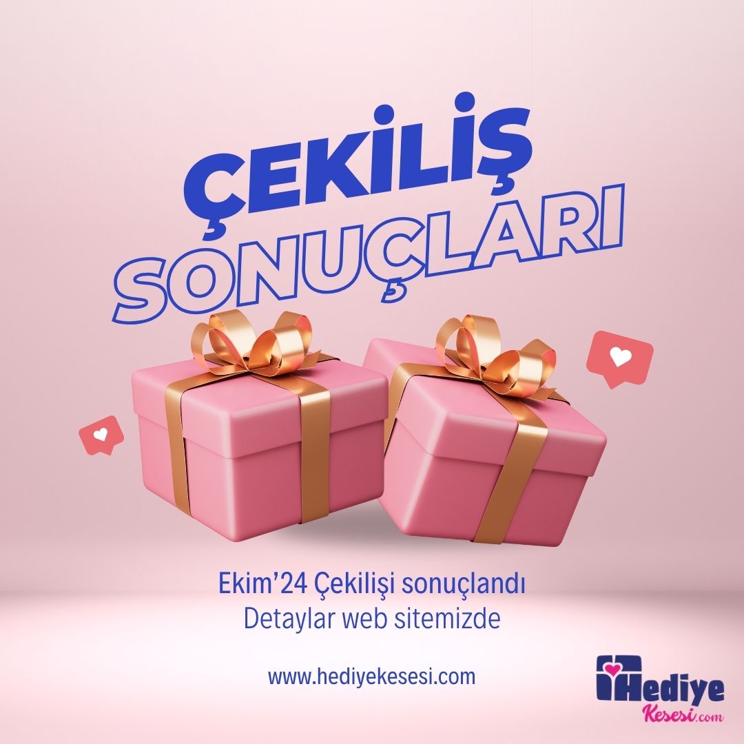 Hediye Kesesi Ekim'24 Çekiliş Sonuçları