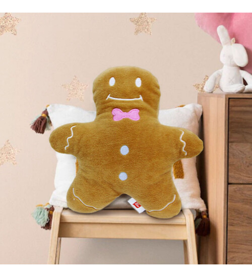 Kurabiye Adam (Gingerbread) Peluş Yastık HK2581