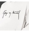 Gazi Mustafa Kemal Baskılı Kapşonlu Beyaz Unisex Sweatshirt HK2294